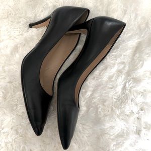 VERO CUOIO PATTEN LEATHER HEELS
